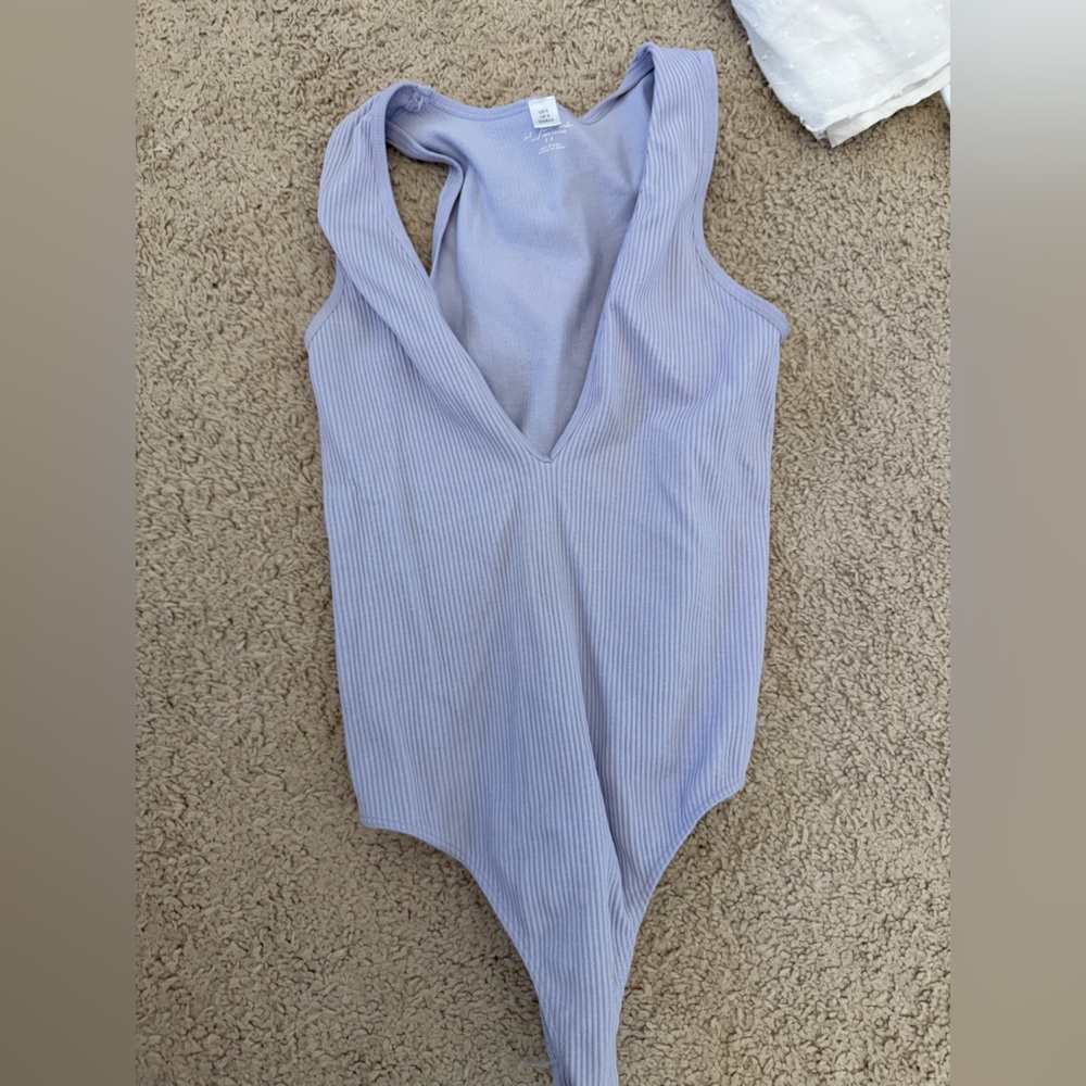 Urban outfitters purple out from under body suit size S worn once